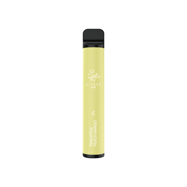 Elf Bar Disposable Vape Pod - 600 Puffs of Flavorful Vaping