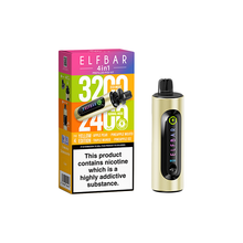 Įkelkite vaizdą į galerijos žiūrovą, 20mg Elf Bar 4 in 1 Pod Vape Rinkinys 3200 Pūtimų
