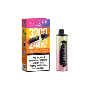 20mg Elf Bar 4 in 1 Pod Vape Rinkinys 3200 Pūtimų