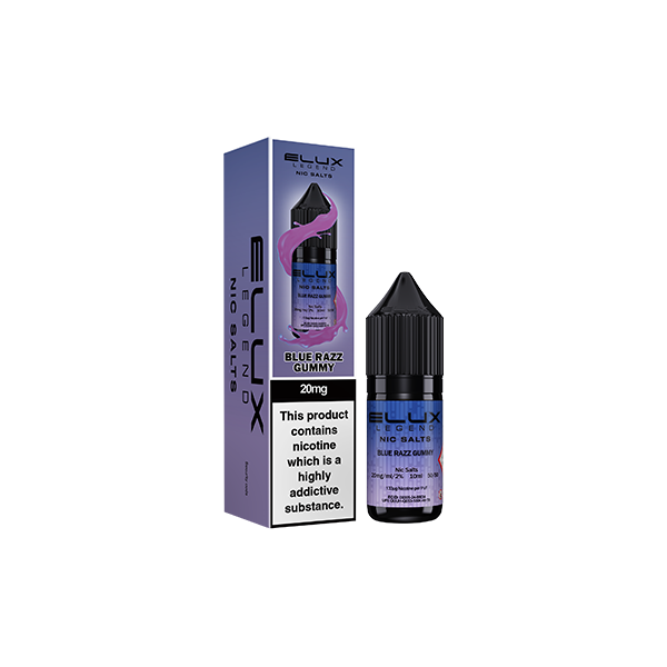 Elux Legend 20mg 10ml Nicotine Salts - 50VG/50PG Vaping Liquid