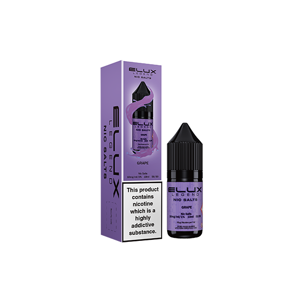 Elux Legend 20mg 10ml Nicotine Salts - 50VG/50PG Vaping Liquid
