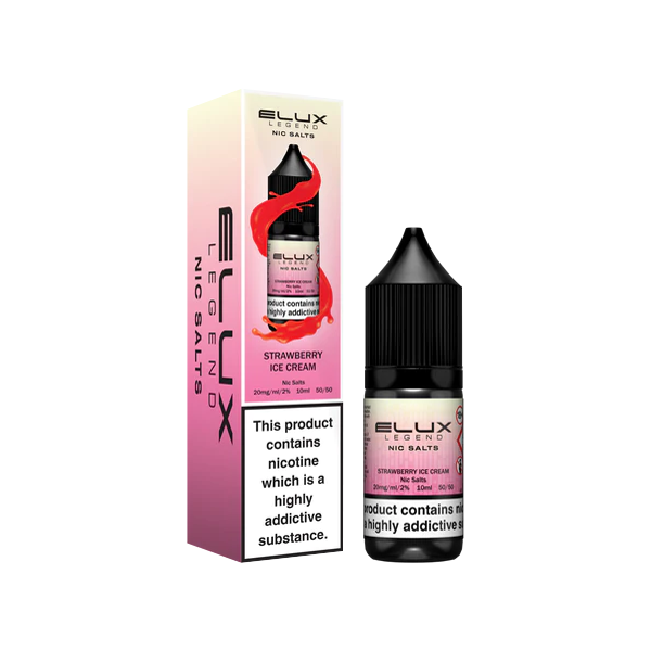 Elux Legend 20mg 10ml Nicotine Salts - 50VG/50PG Vaping Liquid