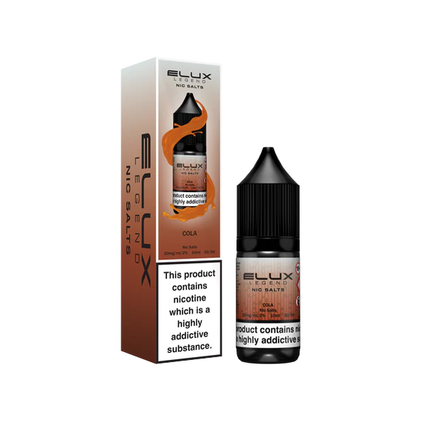 Elux Legend 20mg 10ml Nicotine Salts - 50VG/50PG Vaping Liquid