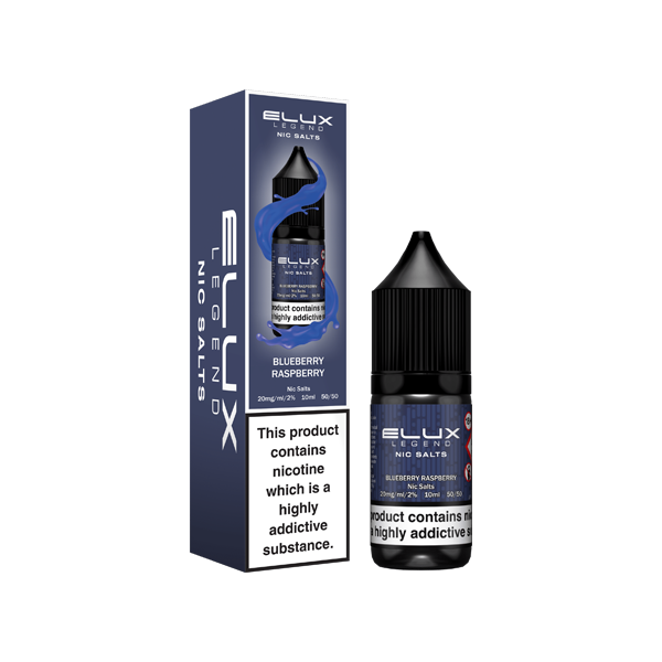 Elux Legend 20mg 10ml Nicotine Salts - 50VG/50PG Vaping Liquid