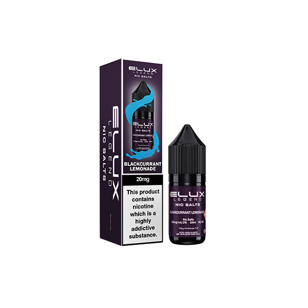 Elux Legend 20mg 10ml Nicotine Salts - 50VG/50PG Vaping Liquid