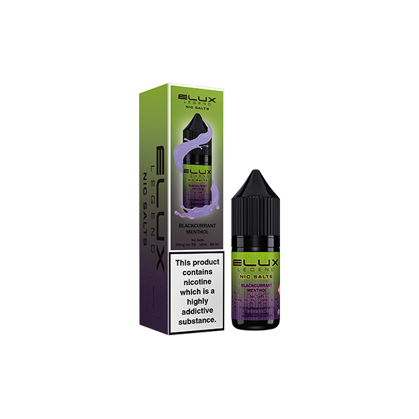 Elux Legend 20mg 10ml Nicotine Salts - 50VG/50PG Vaping Liquid