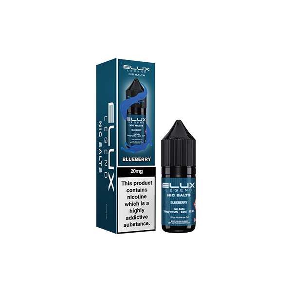 Elux Legend 20mg 10ml Nicotine Salts - 50VG/50PG Vaping Liquid