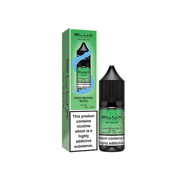 Elux Legend 20mg 10ml Nicotine Salts - 50VG/50PG Vaping Liquid