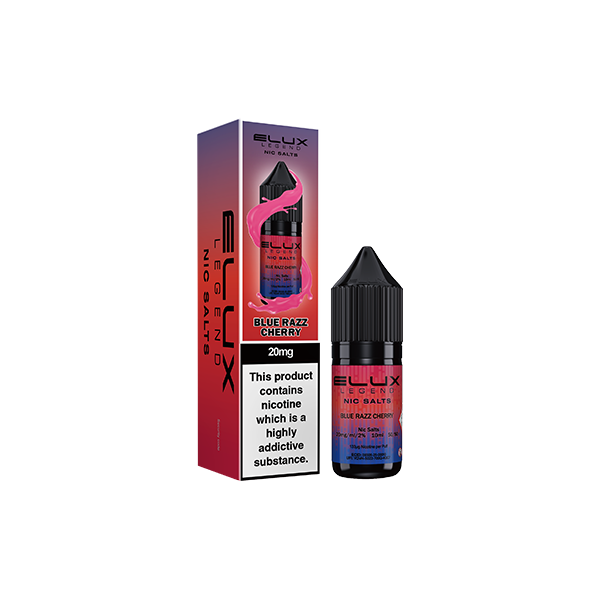 Elux Legend 20mg 10ml Nicotine Salts - 50VG/50PG Vaping Liquid