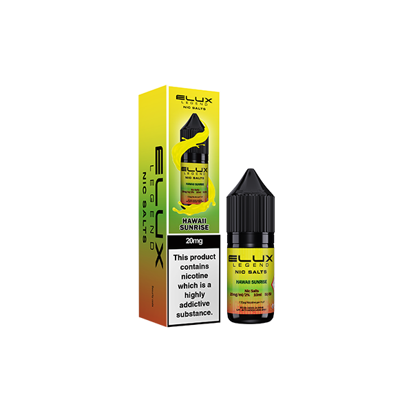 Elux Legend 20mg 10ml Nicotine Salts - 50VG/50PG Vaping Liquid