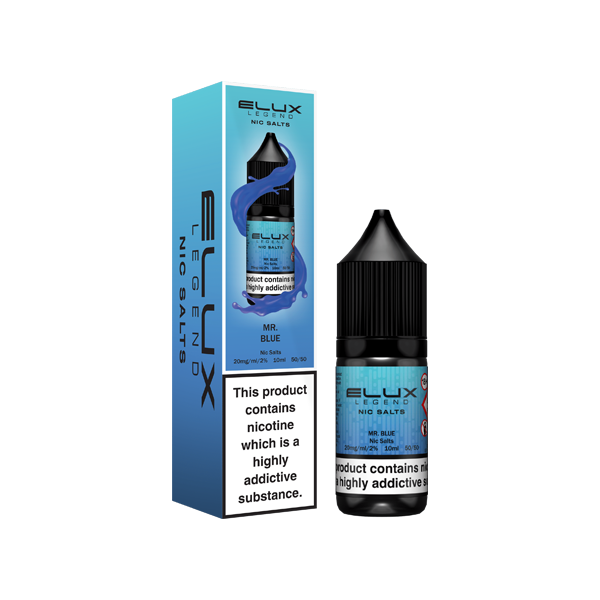 Elux Legend 20mg 10ml Nicotine Salts - 50VG/50PG Vaping Liquid