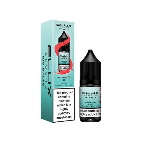 Elux Legend 20mg 10ml Nicotine Salts - 50VG/50PG Vaping Liquid