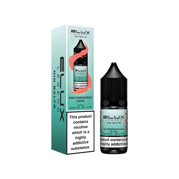 Elux Legend 20mg 10ml Nicotine Salts - 50VG/50PG Vaping Liquid