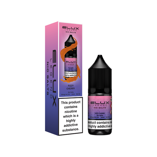 Elux Legend 20mg 10ml Nicotine Salts - 50VG/50PG Vaping Liquid
