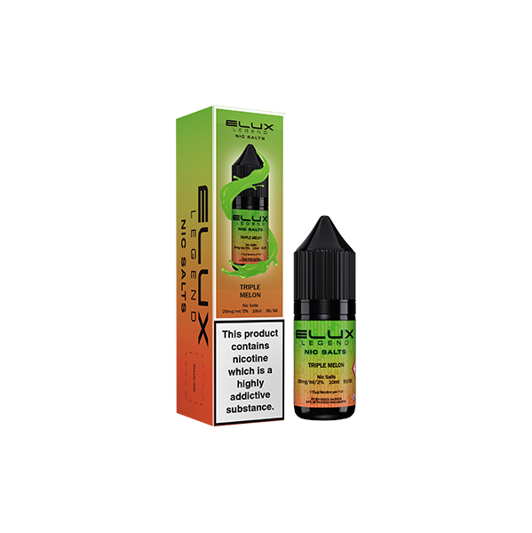 Elux Legend 20mg 10ml Nicotine Salts - 50VG/50PG Vaping Liquid