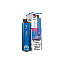 Load image into Gallery viewer, IVG 2400 Puffs Disposable Vape - 20mg Salt Nicotine - 4 Flavors in 1 Device
