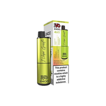 Load image into Gallery viewer, IVG 2400 Puffs Disposable Vape - 20mg Salt Nicotine - 4 Flavors in 1 Device
