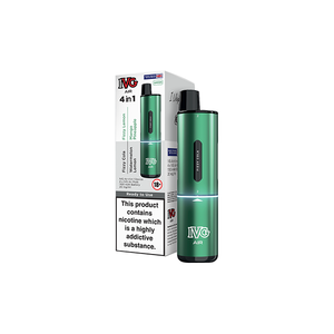 IVG Air 4-in-1 oplaadbare wegwerpvapekit - 2400 trekjes, 20 mg nicotine, 4 smaken