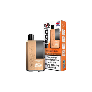 IVG Smart 5500 Rechargeable Disposable Vape Kit with 20mg Nicotine - 5500 Puffs of Flavorful Satisfaction