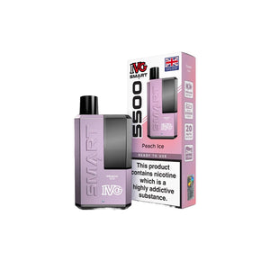 IVG Smart 5500 Rechargeable Disposable Vape Kit with 20mg Nicotine - 5500 Puffs of Flavorful Satisfaction