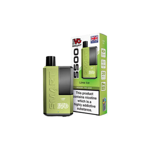 IVG Smart 5500 Rechargeable Disposable Vape Kit with 20mg Nicotine - 5500 Puffs of Flavorful Satisfaction