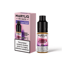 Charger l&#39;image dans la visionneuse de galerie, E-Liquide Lost Mary MARYLIQ 20mg Sel de Nic - 10ml Mélange Premium (50VG/50PG)
