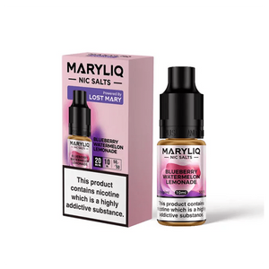 E-Liquide Lost Mary MARYLIQ 20mg Sel de Nic - 10ml Mélange Premium (50VG/50PG)