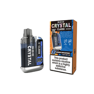 20mg SKE Crystal CL6000 Kertakäyttöinen Ladattava Vape Kit 6000 Suihketta