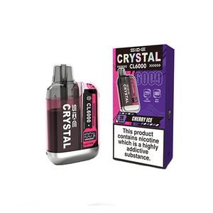 20 mg SKE Crystal CL6000 wiederaufladbares Einweg-Vape-Kit 6000 Züge