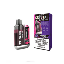 Charger l&#39;image dans la visionneuse de galerie, Kit rechargeable jetable de Vape du cristal CL6000 de 20mg SKE 6000 souffles
