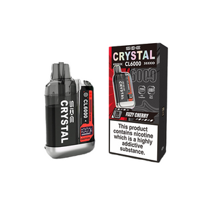 20mg SKE Crystal CL6000 engangs genopladeligt vapesæt 6000 pust