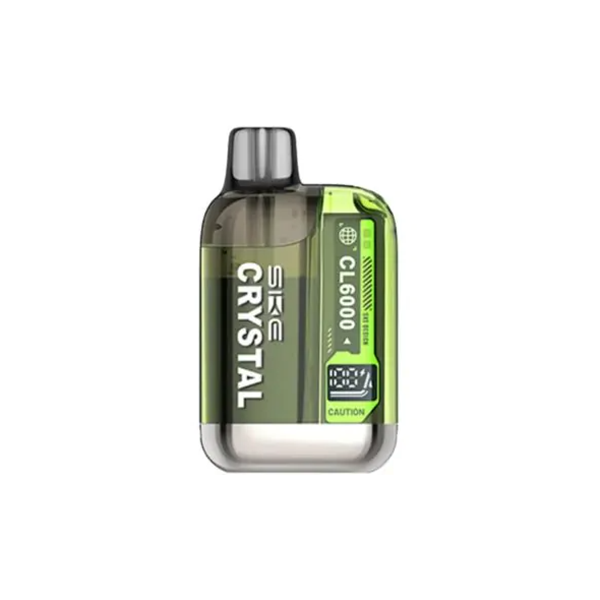 Load image into Gallery viewer, 20mg SKE Crystal CL6000 Disposable Rechargeable Vape Kit 6000 Puffs
