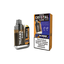 Lataa kuva galleria katsojaan, 20mg SKE Crystal CL6000 Kertakäyttöinen Ladattava Vape Kit 6000 Suihketta
