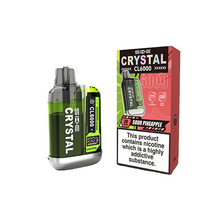 Laden Sie das Bild in den Galerie-Viewer, 20 mg SKE Crystal CL6000 wiederaufladbares Einweg-Vape-Kit 6000 Züge

