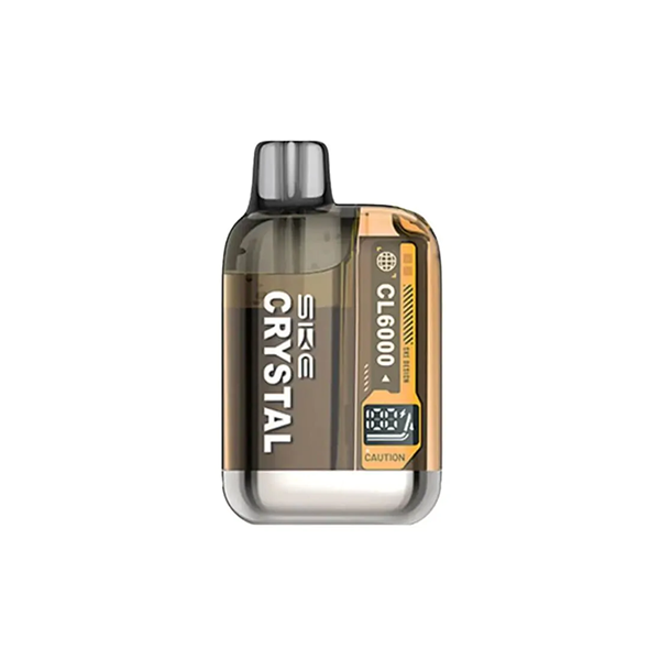 Load image into Gallery viewer, 20mg SKE Crystal CL6000 Disposable Rechargeable Vape Kit 6000 Puffs
