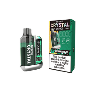 20mg SKE Crystal CL6000 Kertakäyttöinen Ladattava Vape Kit 6000 Suihketta