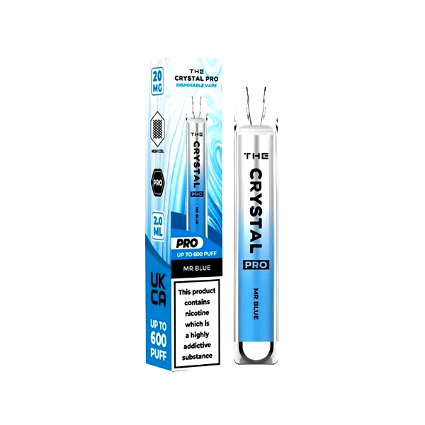 Crystal Pro 600 Puff Disposable Vape Device
