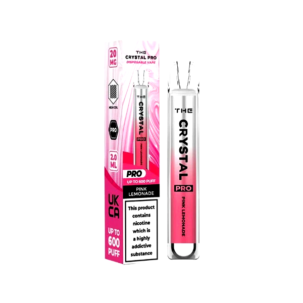 Load image into Gallery viewer, Crystal Pro 600 Puff Disposable Vape Device
