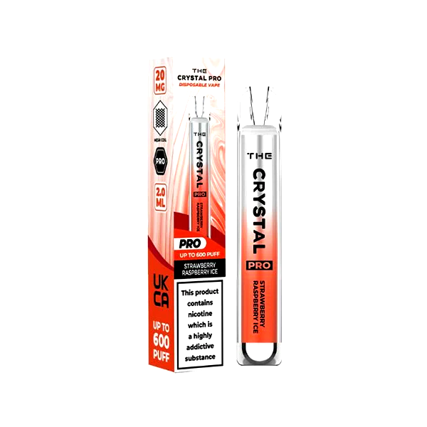 Load image into Gallery viewer, Crystal Pro 600 Puff Disposable Vape Device
