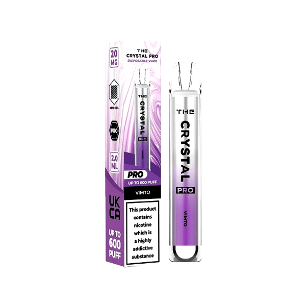 Crystal Pro 600 Puff Disposable Vape Device