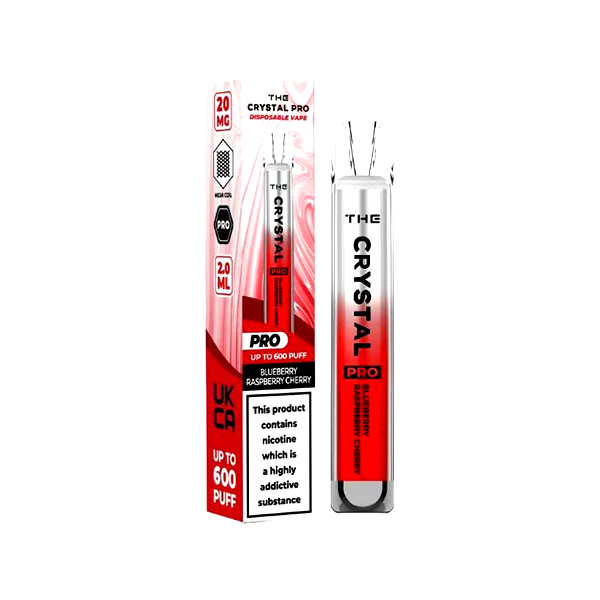 Load image into Gallery viewer, Crystal Pro 600 Puff Disposable Vape Device
