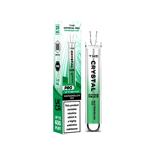Crystal Pro 600 Puff Disposable Vape Device