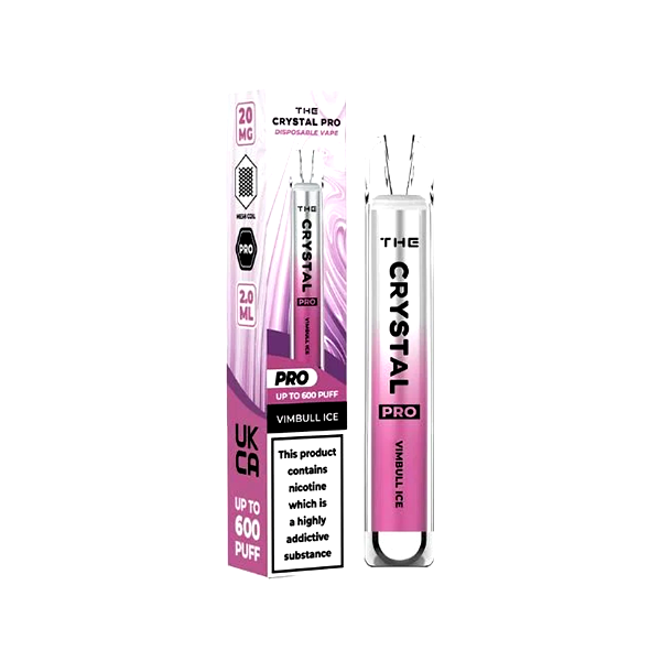 Crystal Pro 600 Puff Disposable Vape Device