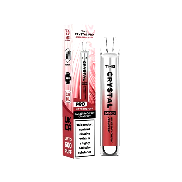 Crystal Pro 600 Puff Disposable Vape Device