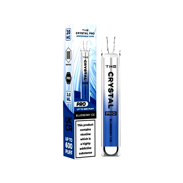 Crystal Pro 600 Puff Disposable Vape Device