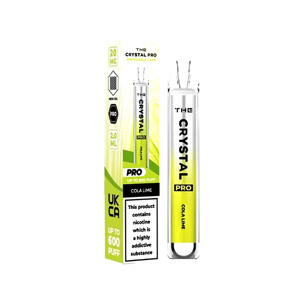 Crystal Pro 600 Puff Disposable Vape Device