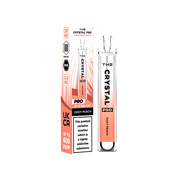 Crystal Pro 600 Puff Disposable Vape Device