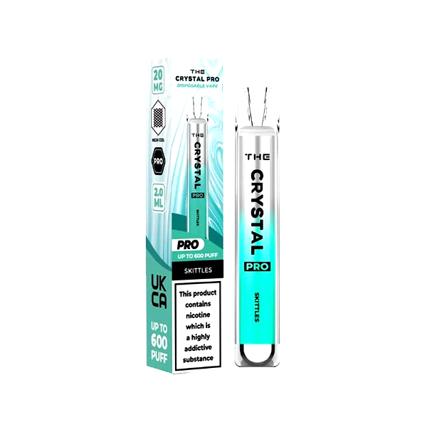 Crystal Pro 600 Puff Disposable Vape Device