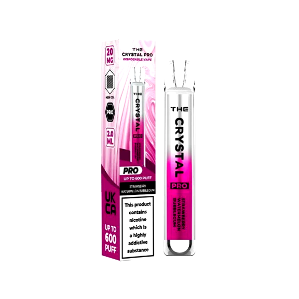 Crystal Pro 600 Puff Disposable Vape Device