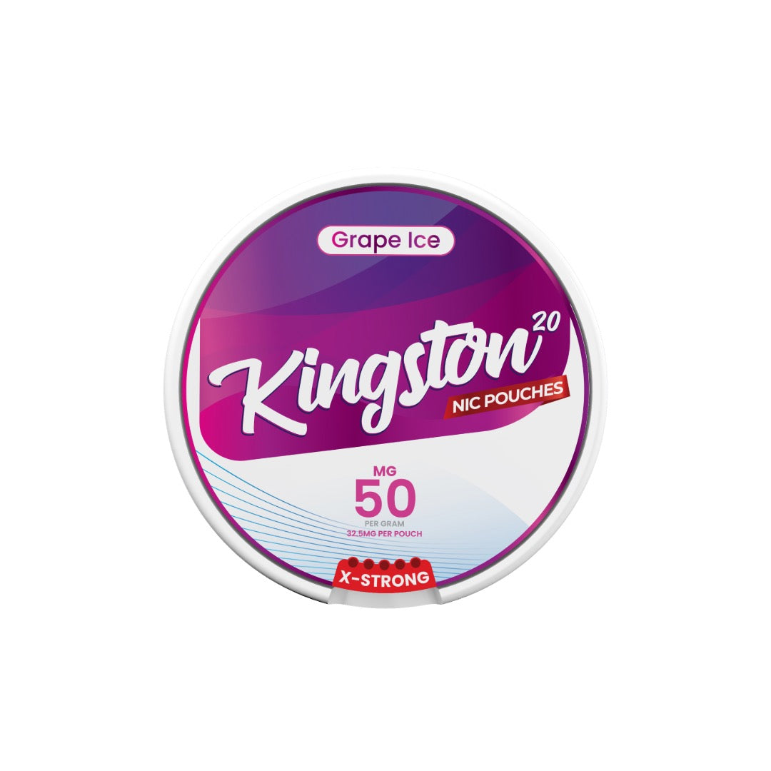 Sachets de nicotine Kingston 50 mg - 20 options savoureuses